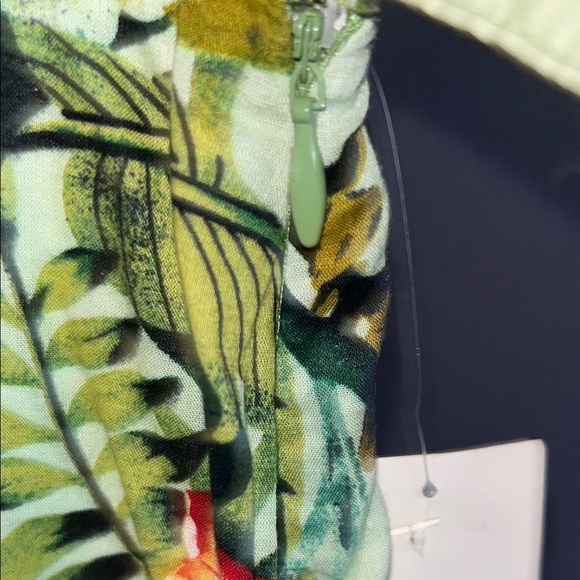 Coldwater Creek Tropical Print A-Line Skirt - Picture 9 of 11